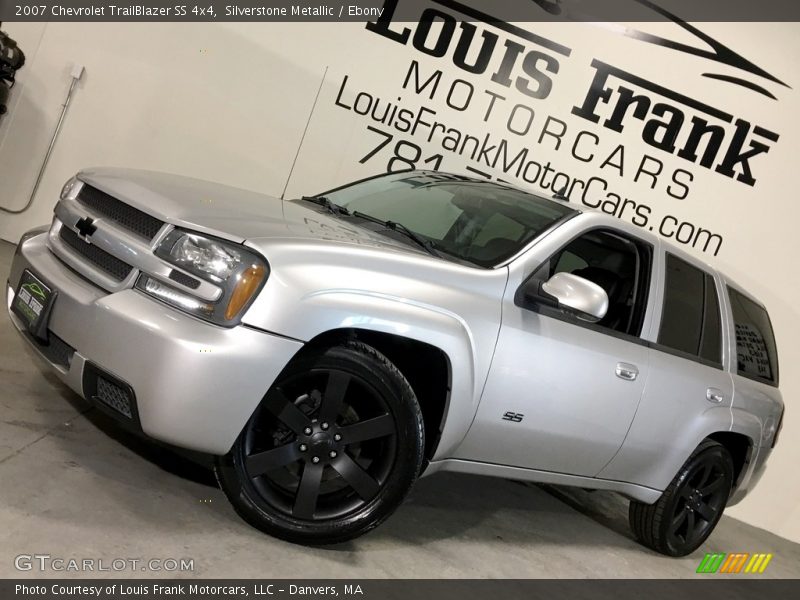 Silverstone Metallic / Ebony 2007 Chevrolet TrailBlazer SS 4x4