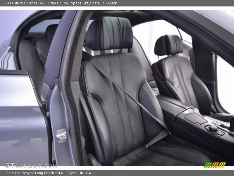 Space Gray Metallic / Black 2014 BMW 6 Series 650i Gran Coupe