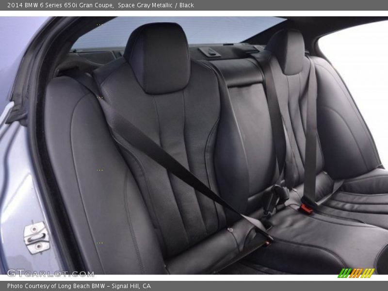 Space Gray Metallic / Black 2014 BMW 6 Series 650i Gran Coupe
