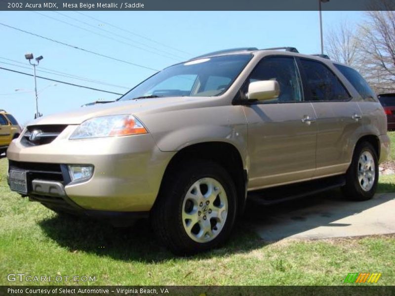 Mesa Beige Metallic / Saddle 2002 Acura MDX