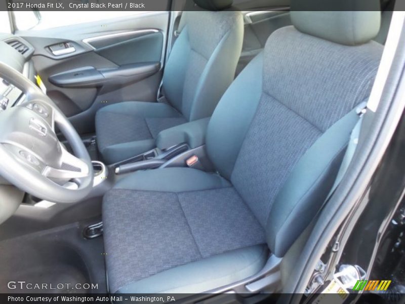 Crystal Black Pearl / Black 2017 Honda Fit LX
