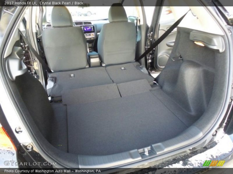 Crystal Black Pearl / Black 2017 Honda Fit LX