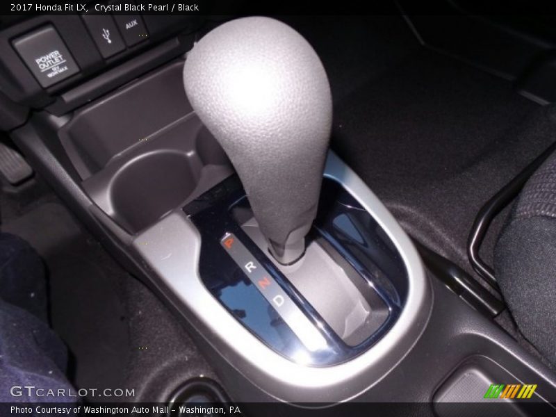 Crystal Black Pearl / Black 2017 Honda Fit LX