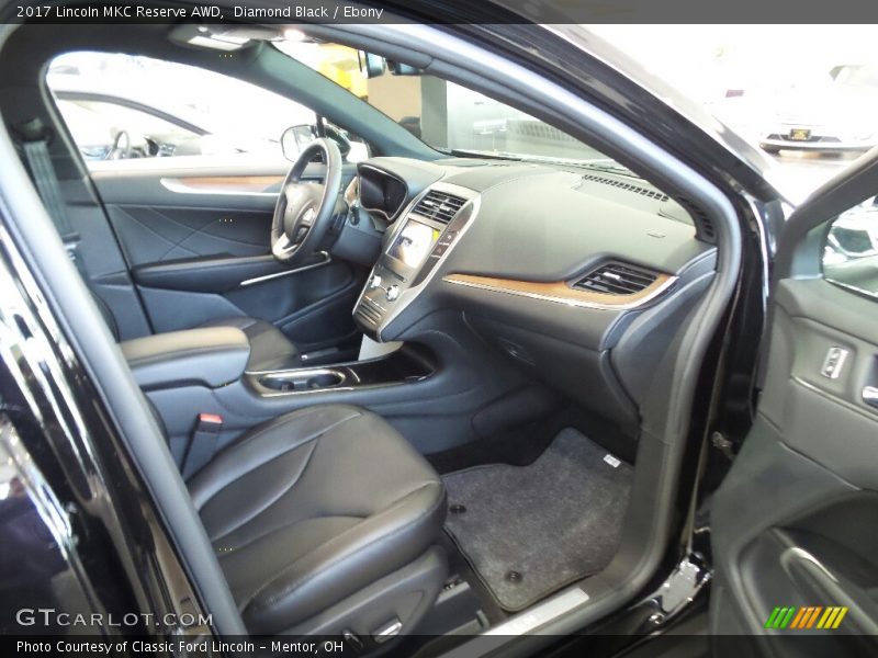 Dashboard of 2017 MKC Reserve AWD