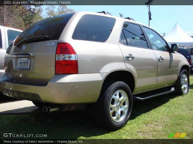 Mesa Beige Metallic / Saddle 2002 Acura MDX