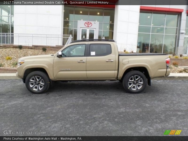Quicksand / Limited Hickory 2017 Toyota Tacoma Limited Double Cab 4x4