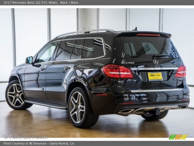 Black / Black 2017 Mercedes-Benz GLS 550 4Matic