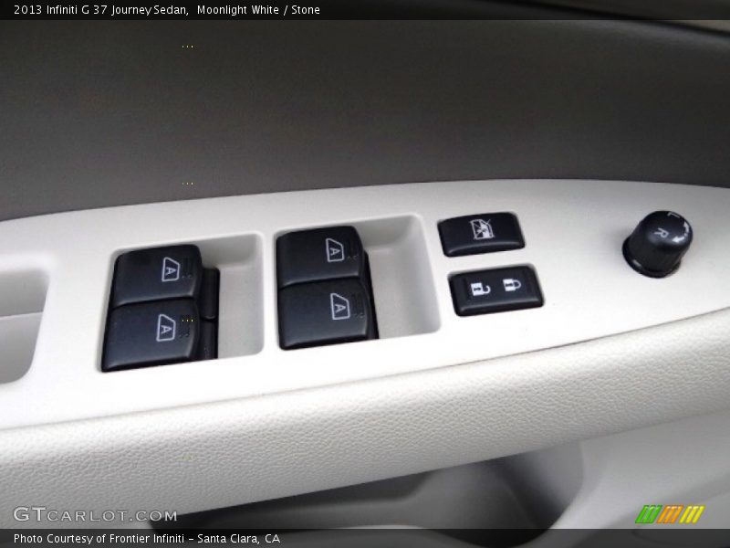 Moonlight White / Stone 2013 Infiniti G 37 Journey Sedan