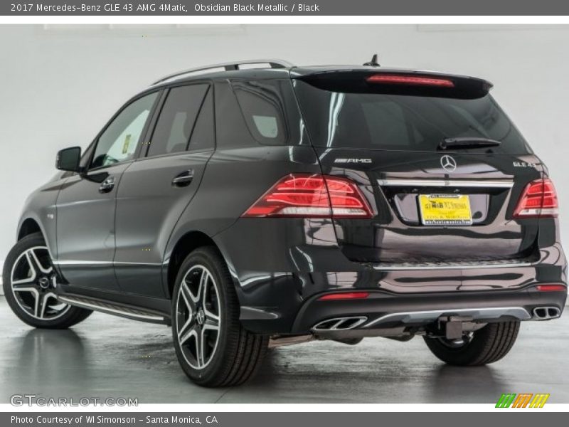 Obsidian Black Metallic / Black 2017 Mercedes-Benz GLE 43 AMG 4Matic