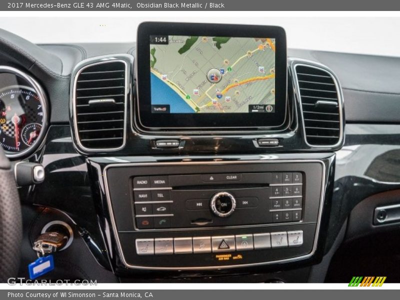 Controls of 2017 GLE 43 AMG 4Matic