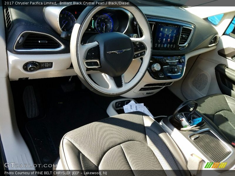  2017 Pacifica Limited Black/Diesel Interior