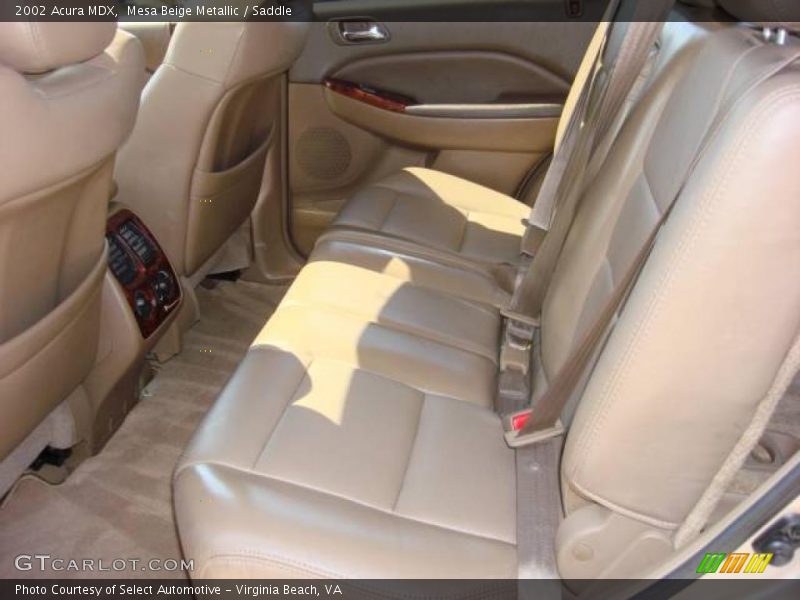 Mesa Beige Metallic / Saddle 2002 Acura MDX