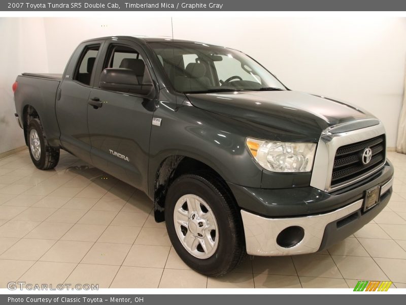 Timberland Mica / Graphite Gray 2007 Toyota Tundra SR5 Double Cab