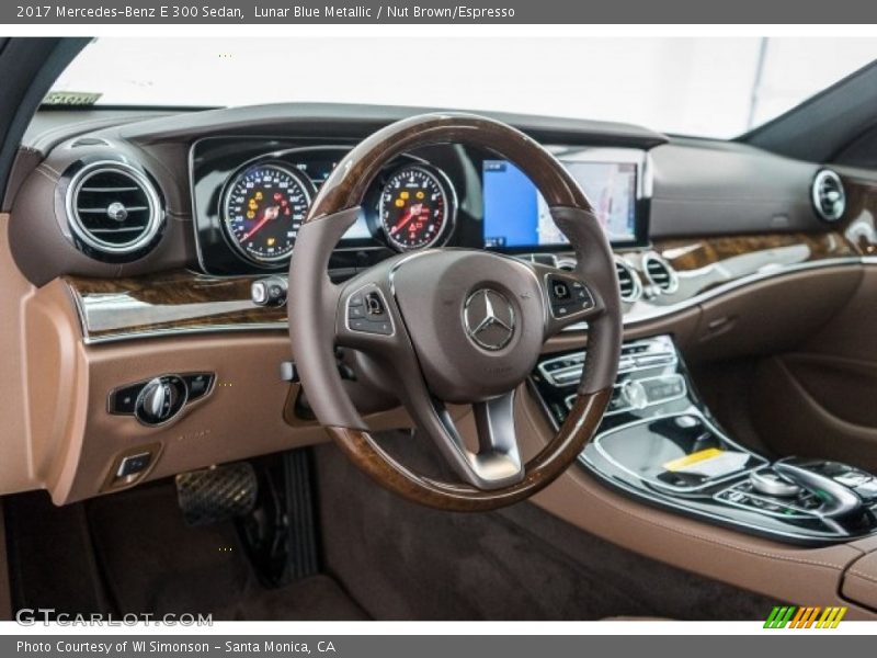 Dashboard of 2017 E 300 Sedan