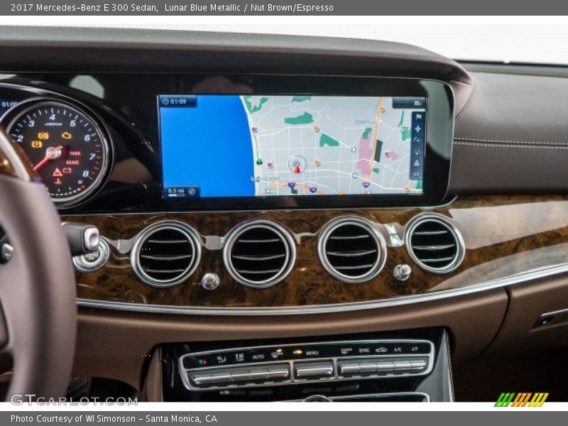 Navigation of 2017 E 300 Sedan