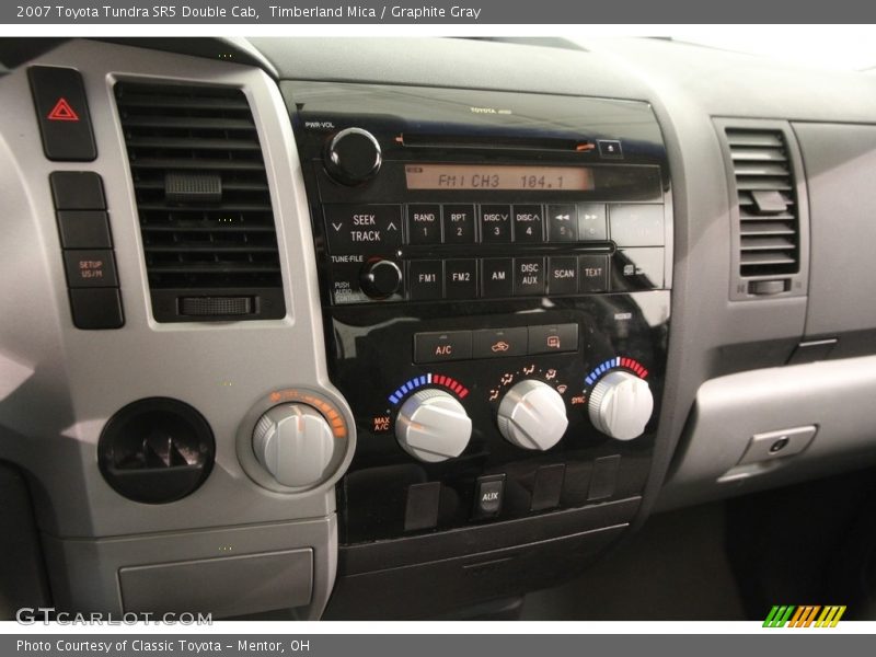 Controls of 2007 Tundra SR5 Double Cab