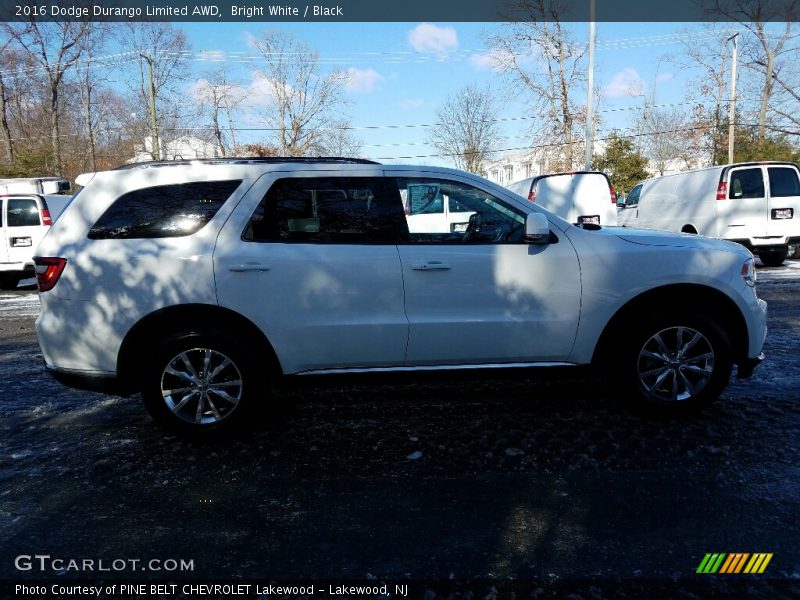 Bright White / Black 2016 Dodge Durango Limited AWD