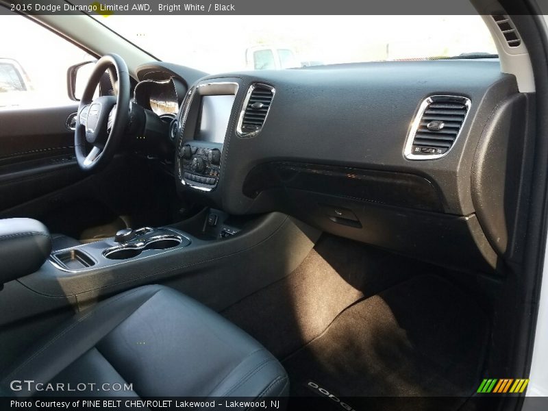 Bright White / Black 2016 Dodge Durango Limited AWD