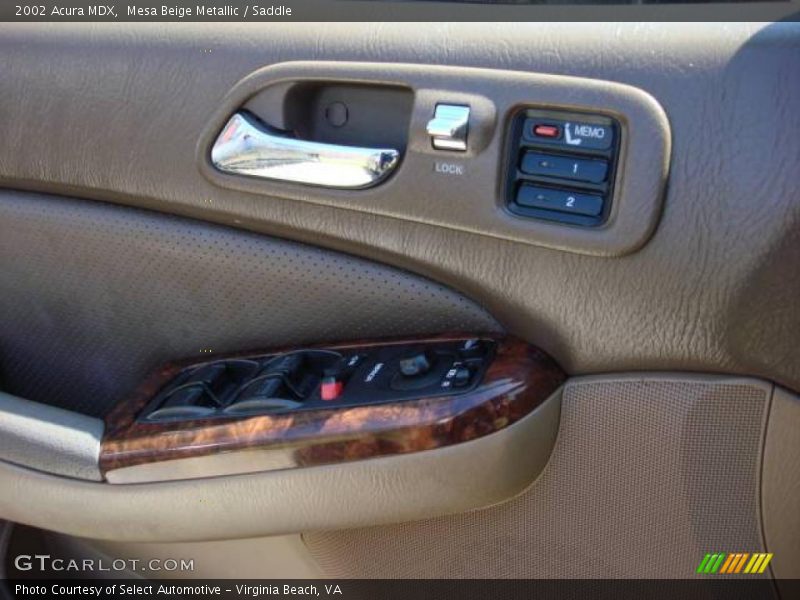 Mesa Beige Metallic / Saddle 2002 Acura MDX