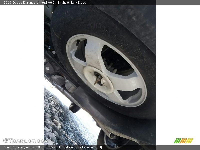 Bright White / Black 2016 Dodge Durango Limited AWD