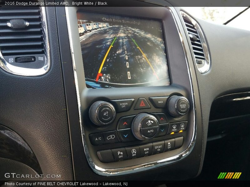 Bright White / Black 2016 Dodge Durango Limited AWD