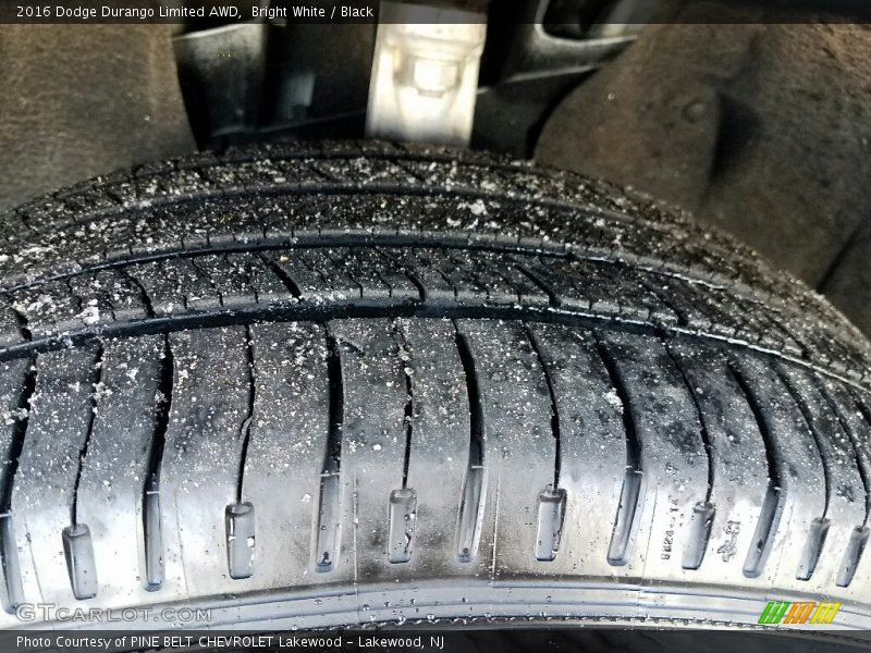 Bright White / Black 2016 Dodge Durango Limited AWD