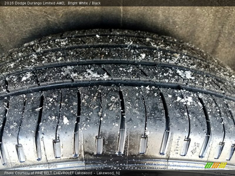 Bright White / Black 2016 Dodge Durango Limited AWD
