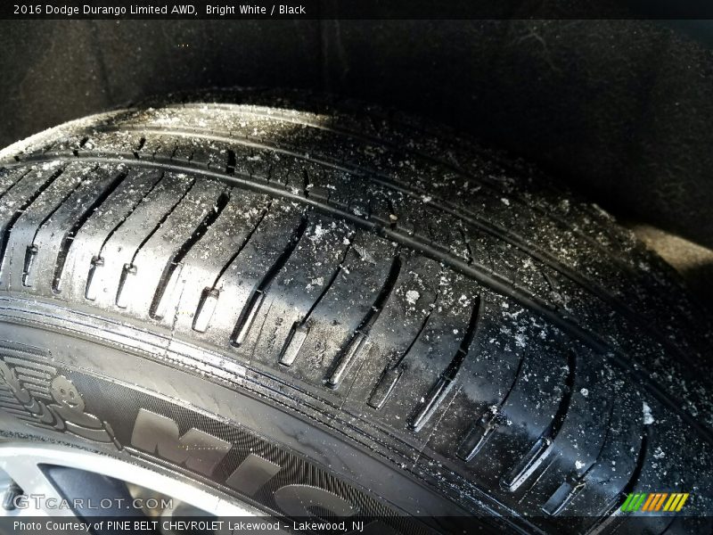 Bright White / Black 2016 Dodge Durango Limited AWD