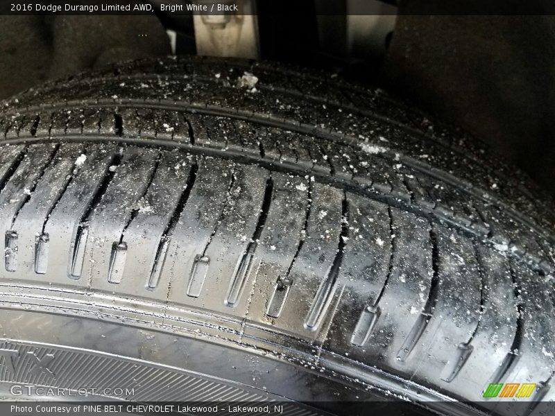 Bright White / Black 2016 Dodge Durango Limited AWD