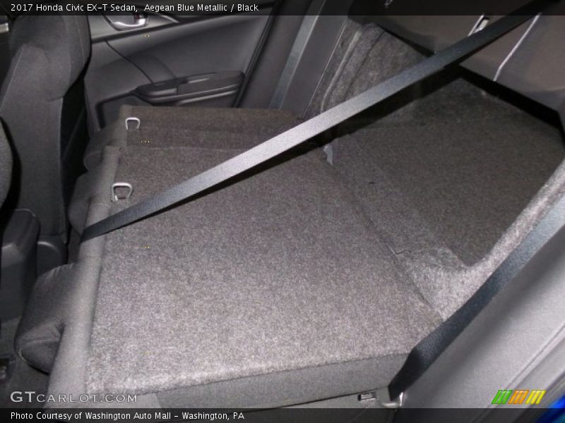 Aegean Blue Metallic / Black 2017 Honda Civic EX-T Sedan