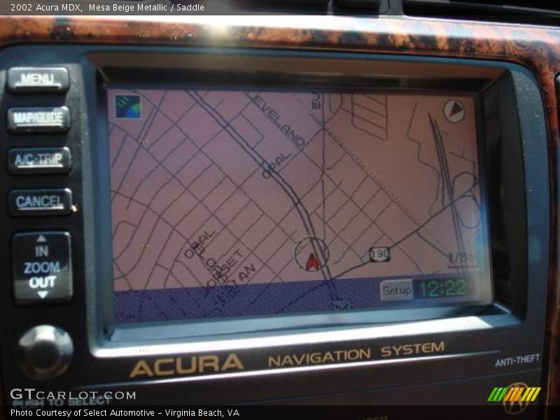 Mesa Beige Metallic / Saddle 2002 Acura MDX