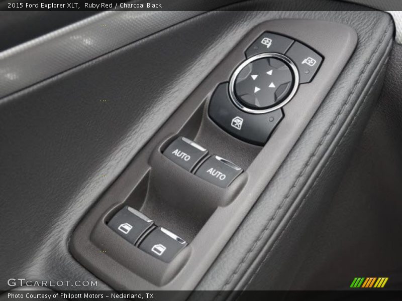 Ruby Red / Charcoal Black 2015 Ford Explorer XLT