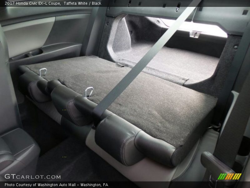 Taffeta White / Black 2017 Honda Civic EX-L Coupe