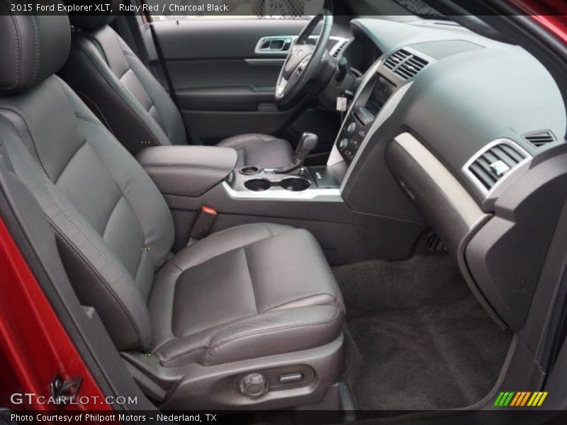 Ruby Red / Charcoal Black 2015 Ford Explorer XLT