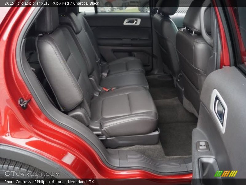 Ruby Red / Charcoal Black 2015 Ford Explorer XLT