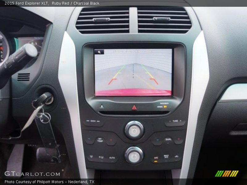 Ruby Red / Charcoal Black 2015 Ford Explorer XLT