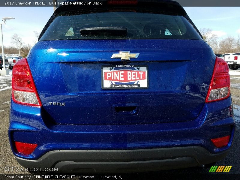 Blue Topaz Metallic / Jet Black 2017 Chevrolet Trax LS