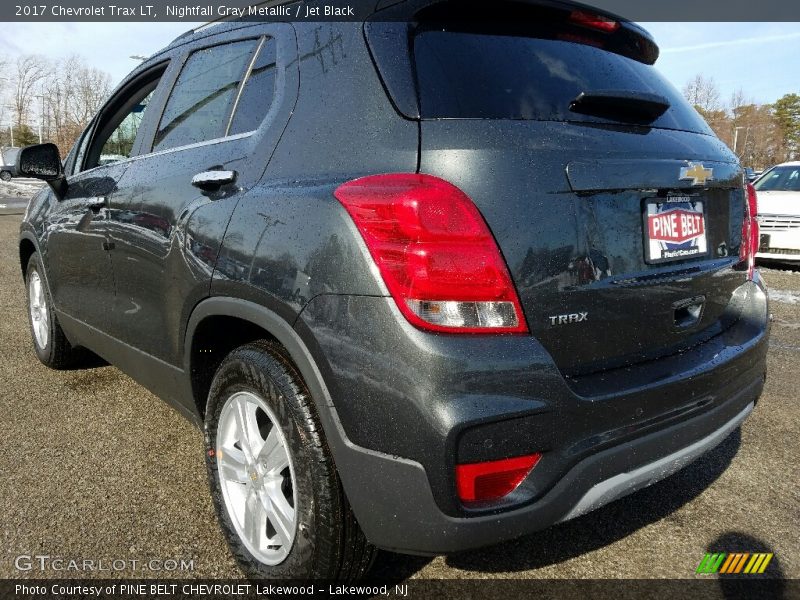 Nightfall Gray Metallic / Jet Black 2017 Chevrolet Trax LT