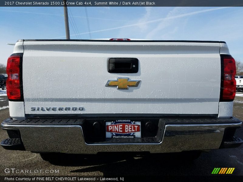 Summit White / Dark Ash/Jet Black 2017 Chevrolet Silverado 1500 LS Crew Cab 4x4