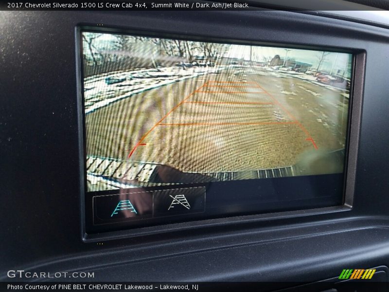 Summit White / Dark Ash/Jet Black 2017 Chevrolet Silverado 1500 LS Crew Cab 4x4