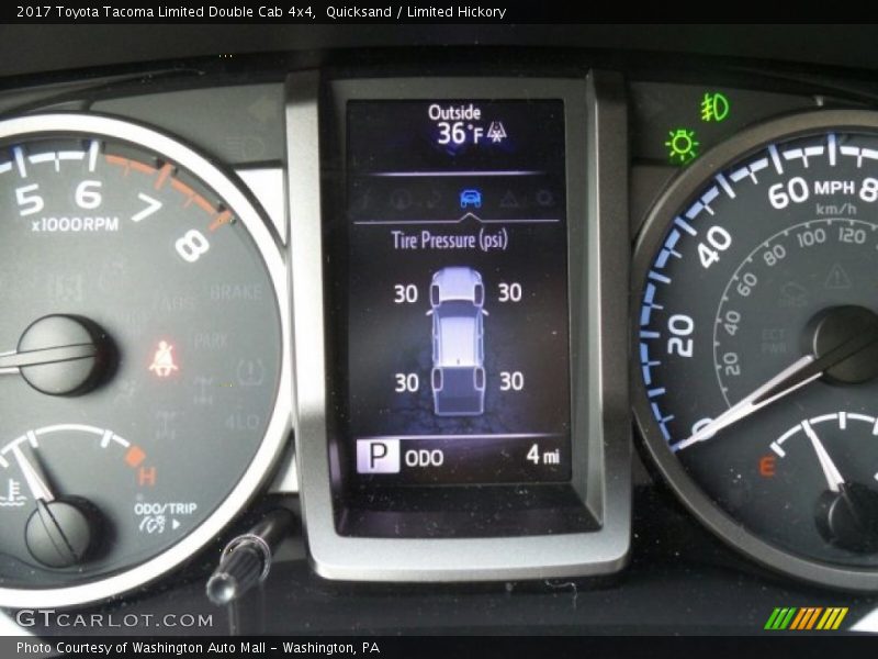  2017 Tacoma Limited Double Cab 4x4 Limited Double Cab 4x4 Gauges