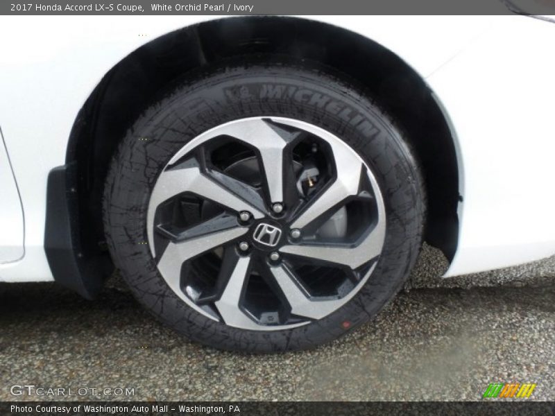White Orchid Pearl / Ivory 2017 Honda Accord LX-S Coupe