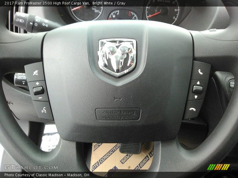  2017 ProMaster 3500 High Roof Cargo Van Steering Wheel