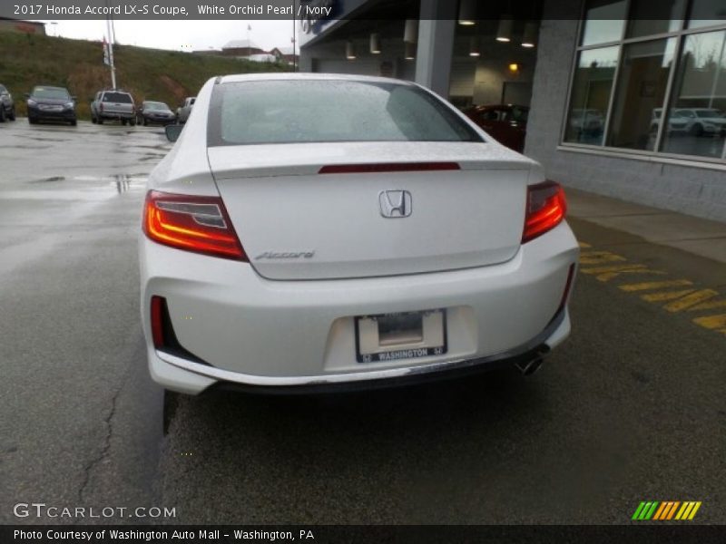 White Orchid Pearl / Ivory 2017 Honda Accord LX-S Coupe