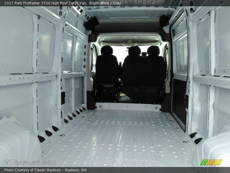 Bright White / Gray 2017 Ram ProMaster 3500 High Roof Cargo Van