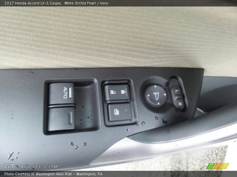 White Orchid Pearl / Ivory 2017 Honda Accord LX-S Coupe
