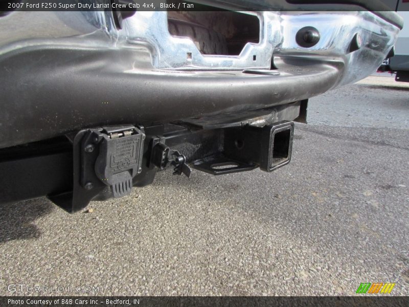 Black / Tan 2007 Ford F250 Super Duty Lariat Crew Cab 4x4