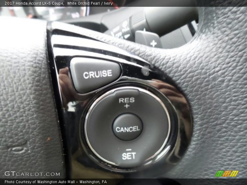 White Orchid Pearl / Ivory 2017 Honda Accord LX-S Coupe