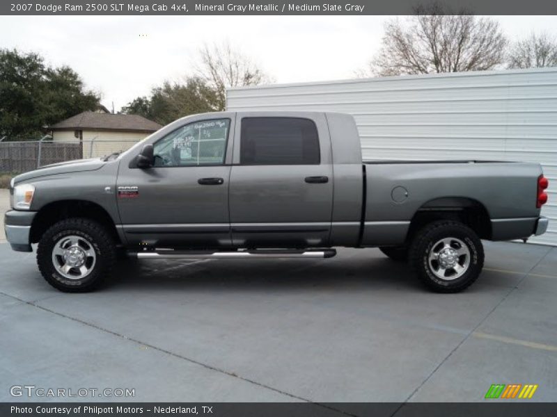 Mineral Gray Metallic / Medium Slate Gray 2007 Dodge Ram 2500 SLT Mega Cab 4x4