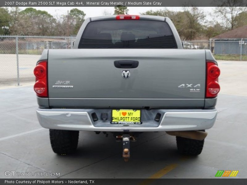 Mineral Gray Metallic / Medium Slate Gray 2007 Dodge Ram 2500 SLT Mega Cab 4x4